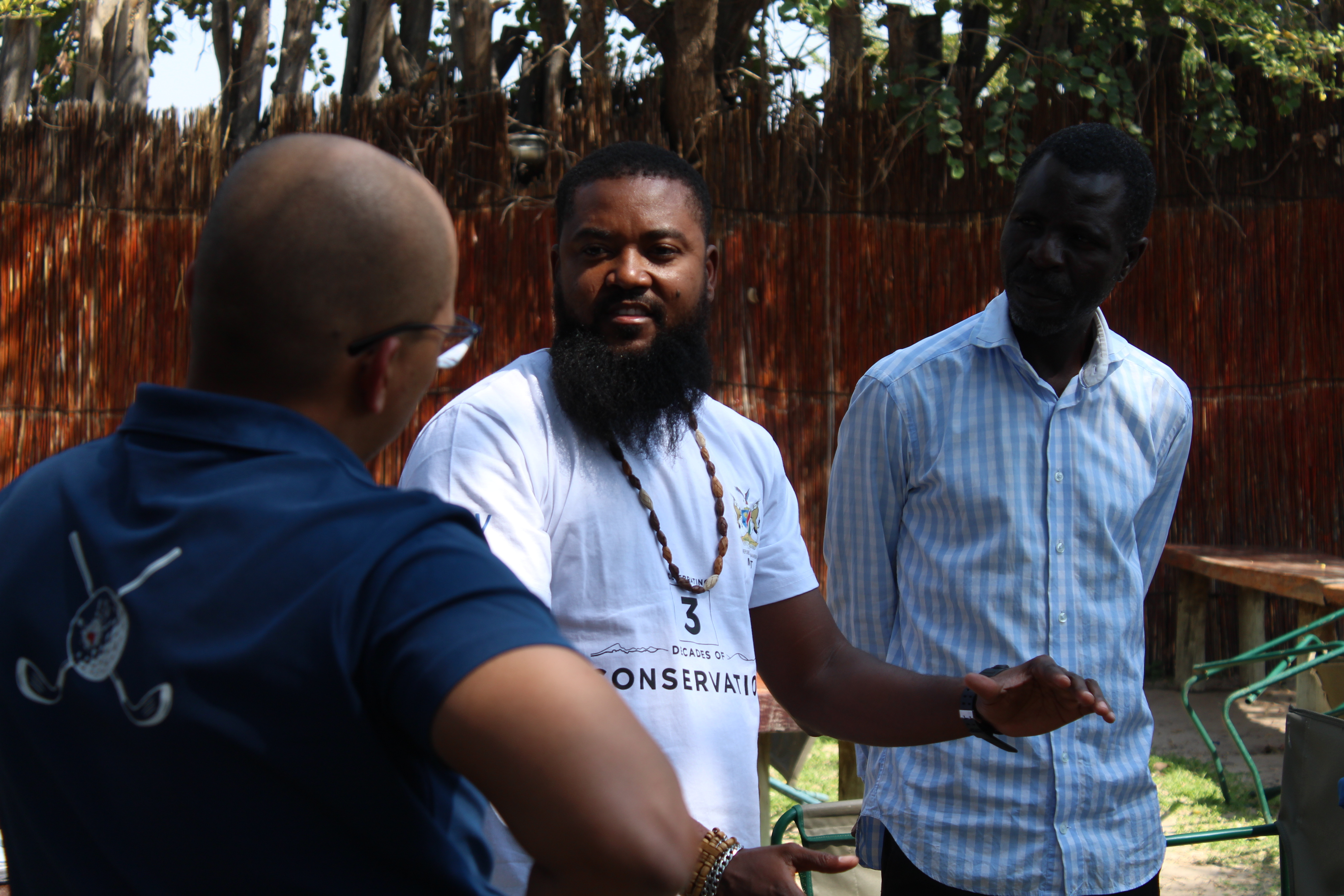 Meeting with Salambala Conservancy, Chobe, Namibia